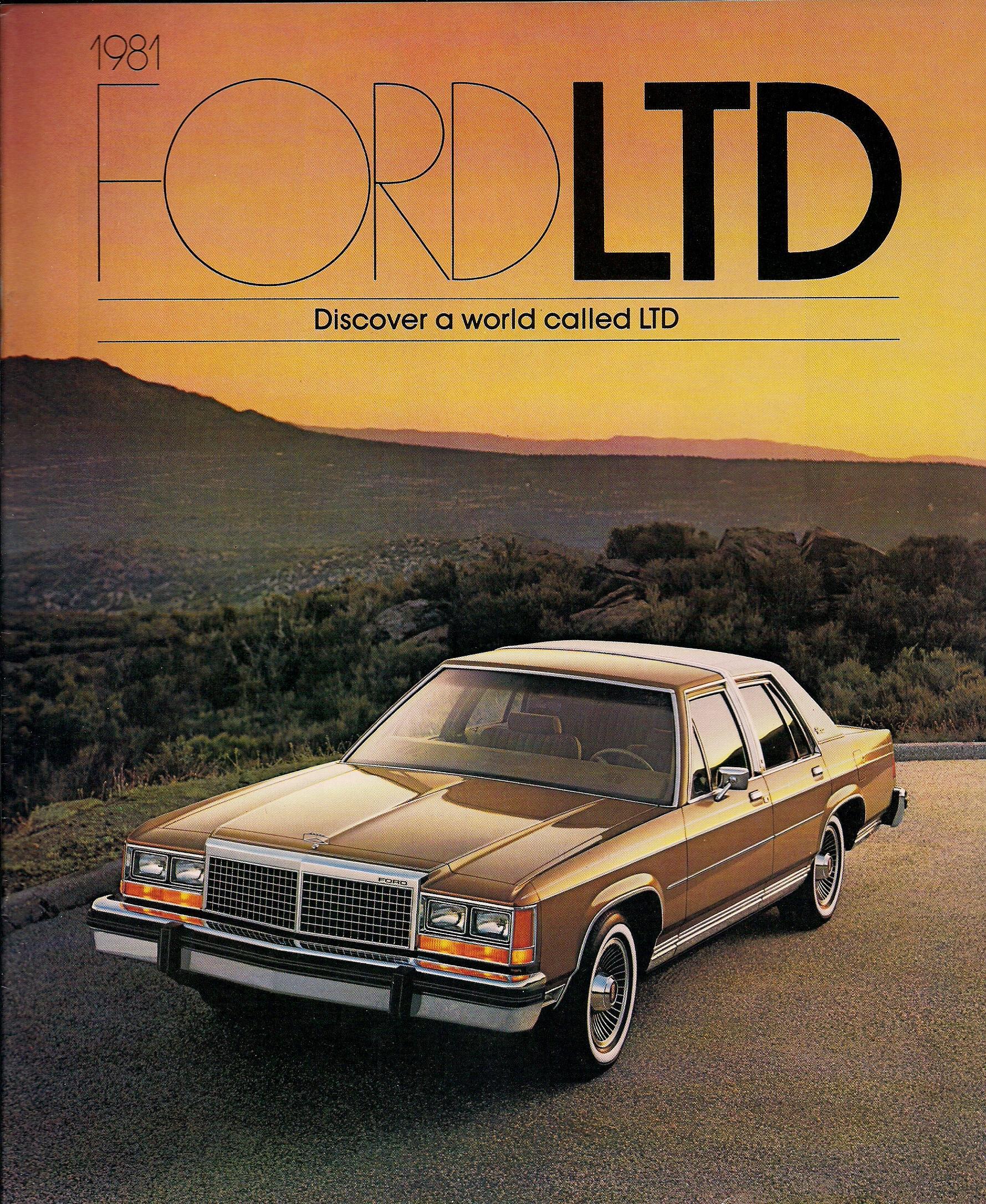 1981 Ford LTD Brochure